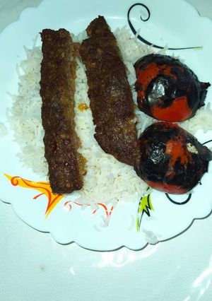 عکسی از دستور اولین کباب کوبیده در توستر