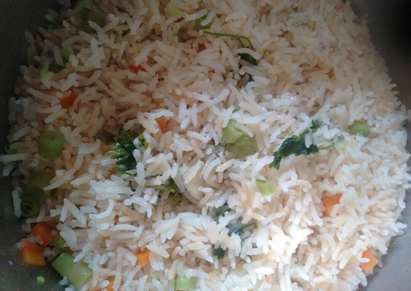 Arroz con verduras