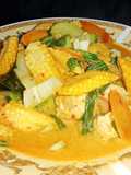 Lodeh Jagung Muda Pokcoy