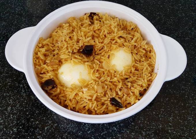 Egg pilaf