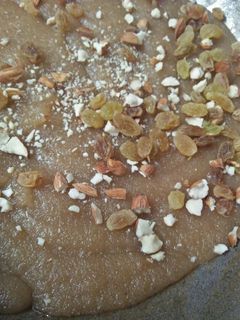 A picture of Suji halwa.