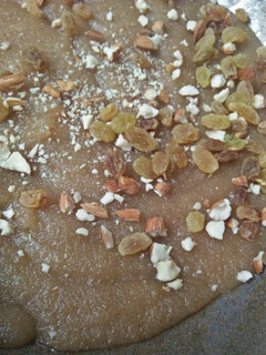 A picture of Suji halwa.