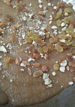 A picture of Suji halwa.