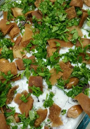 صورة لوصفة فتة الباذنجان اللذيذة😋