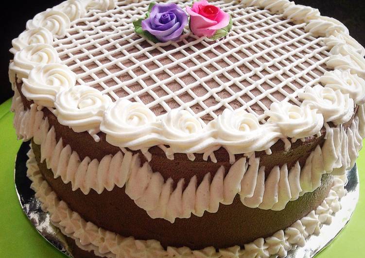 Chocolate truffle cake