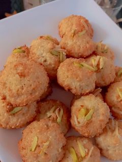 عکسی از دستور شیرینی نارگیلی 🍂