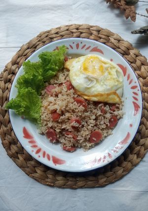 Foto resep Nasi Goreng Sosis