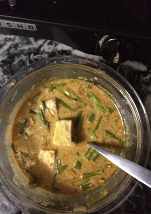 A picture of Paneer hara payaza.