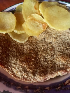 Una foto de Milanesa de nalgas al horno