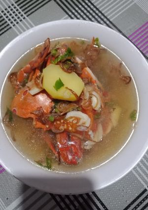 Foto resep Sop rajungan sederhana