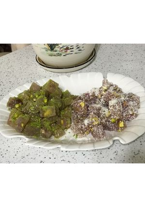 عکسی از دستور لوکوم ترکیه ای با مغزیجات