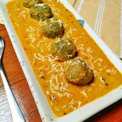 Palak Kofta A picture of Palak Kofta.