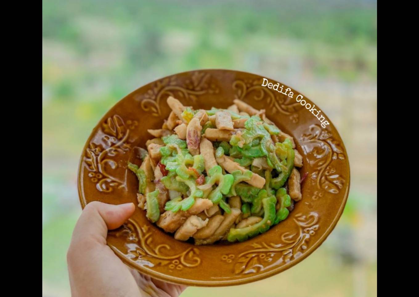 192. Tumis Pare Tempe Gembos