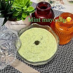 A picture of Mint Mayo dip.