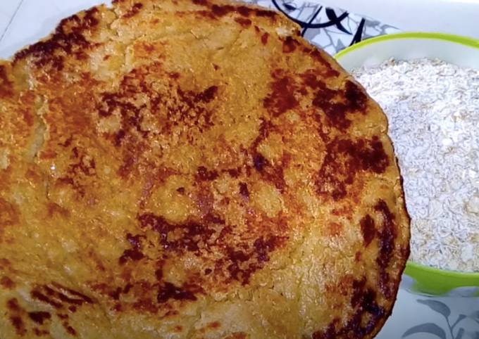 Oats Pancake Without Sugar Recipe