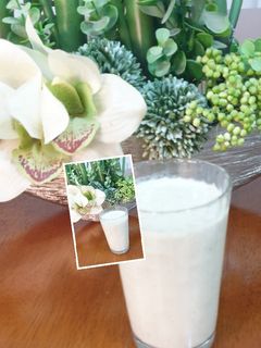 صورة لوصفة كوكتيل الحليب والتين 🥛