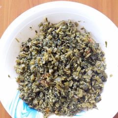 A picture of Cooked Sagaa.