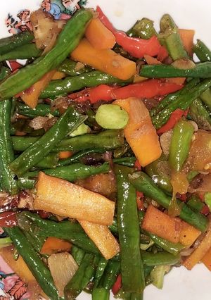 Foto resep Tumis Kacang Panjang dan Wortel