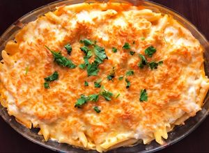صورة لوصفة معكرونة الباشميل 🍝