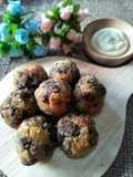 Aubergine and Mushroom Balls