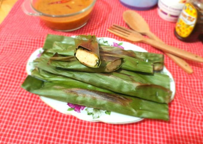 Otak-otak ayam oats