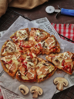 Foto resep Pizza Telur Dadar Padang -Saus Bolognaise