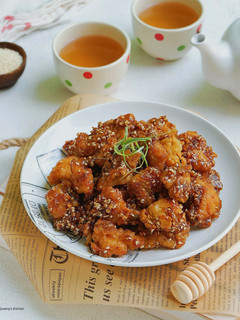 Foto resep Korean Honey Chicken