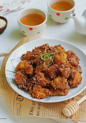 Foto resep Korean Honey Chicken