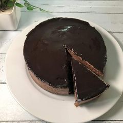 Choco Mousse Ganache Cake A picture of Choco Mousse Ganache Cake.