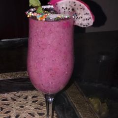 A picture of Dragon fruit smoothie.