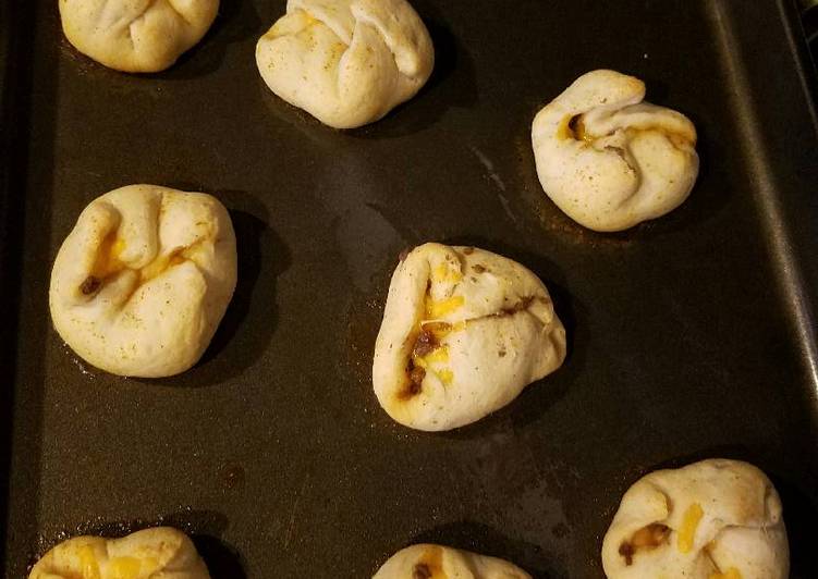 Step-by-Step Guide to Prepare Tasty Taco stuffed biscuits with Taco Butter