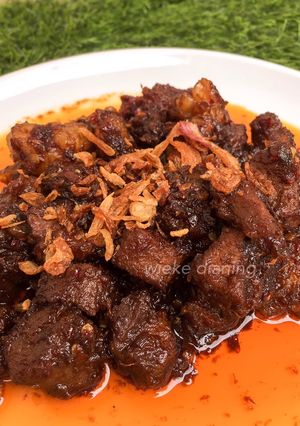 Foto resep Oseng mercon (tetelan daging sapi)