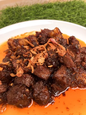 Langkah Gampang Membuat Resep Oseng mercon (tetelan daging sapi) yang Menggugah Selera