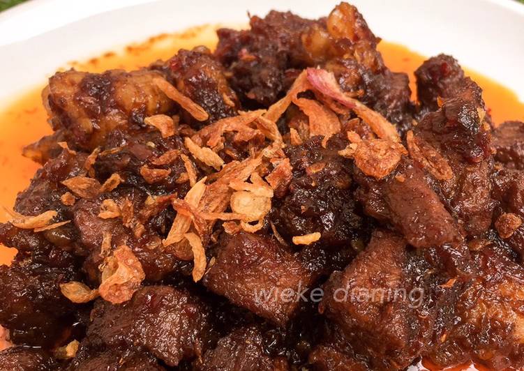 Resep Oseng mercon (tetelan daging sapi), Lezat
