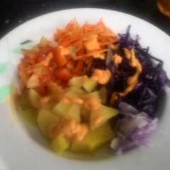 Salad mejikuhiniu রেসিপির প্রধান ছবি