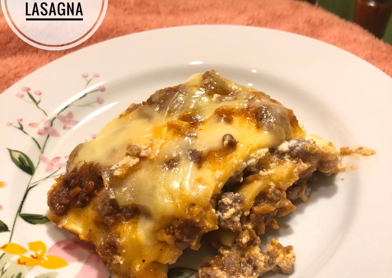 Beef Lasagna