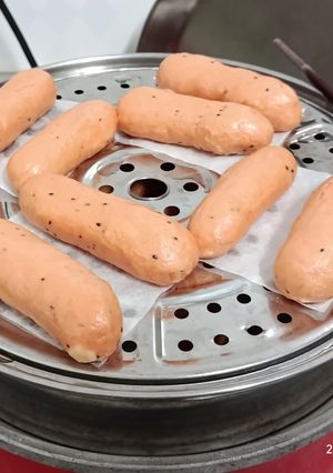 火龍果寶寶手指饅頭 的食譜成品照片
