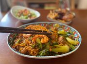 Hình ảnh của mì tôm sú