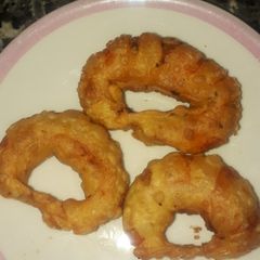 A picture of Chicken Chinese rings.