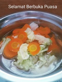 Foto resep Tumis wortel sawi simpel