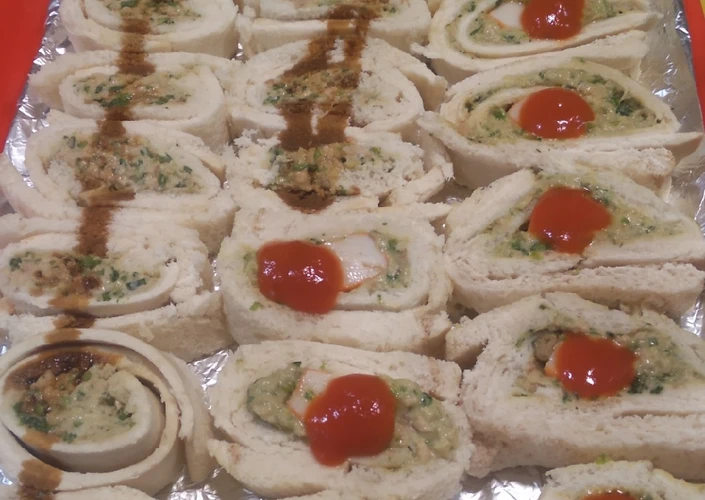 Receta Rollitos rápidos de atún, con salmón y con guacamole