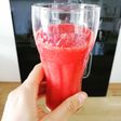Jus pasteque fraise touche de menthe