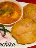 Achari masala poori