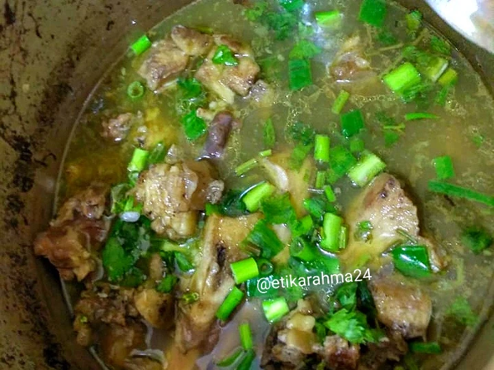 Langkah Gampang Membuat Resep Sop Bening Tulang Sapi yang Bisa Manjain Lidah Anti Ribet, Uenak Banget