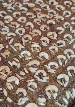 صورة لوصفة هريسة نبكية