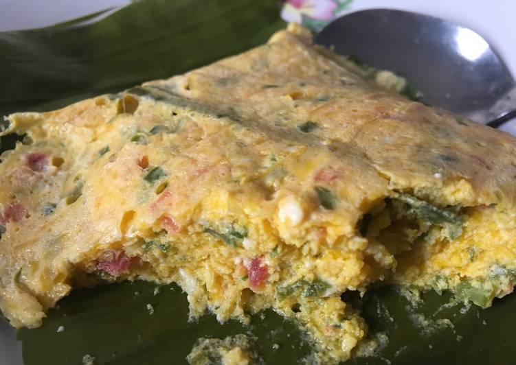 Langkah Mudah untuk Menyiapkan Steamed vegie shrimp egg kabocha with cheese made by mami ael😍 yang Lezat Sekali