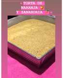 Torta de naranja y zanahoria