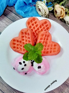 Foto resep Waffle strawberry