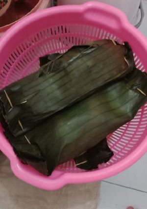 Foto resep Pepes Peda Asin Daun Singkong