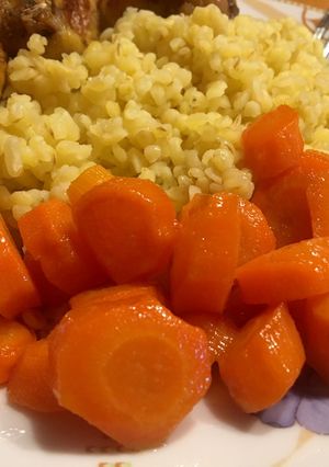 Vajon párolt-sült sárgarépa 🥕 recept fotója